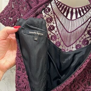 Nanette Lepore Crochet Midi Dress